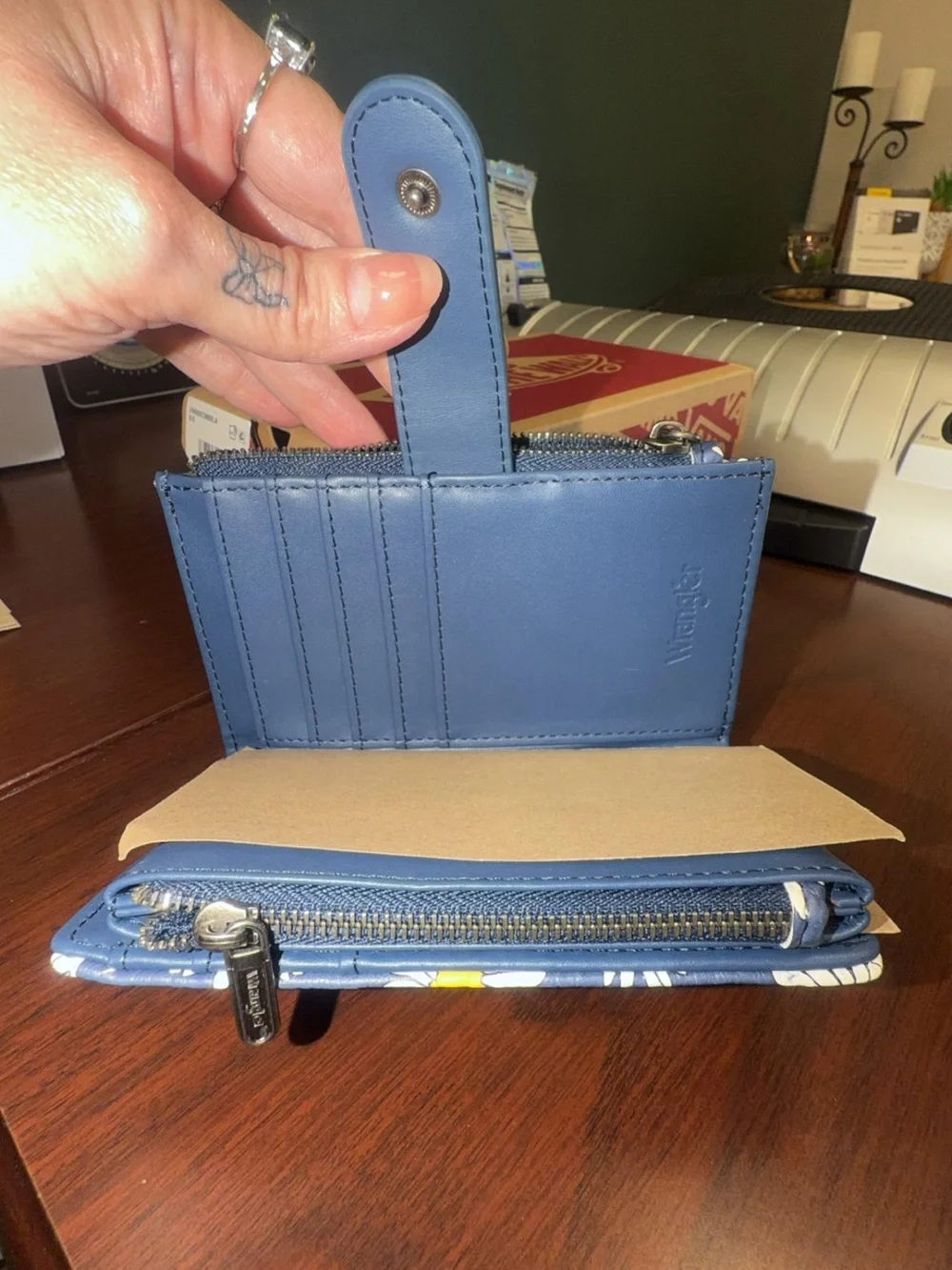 Wrangler compact wristlet
